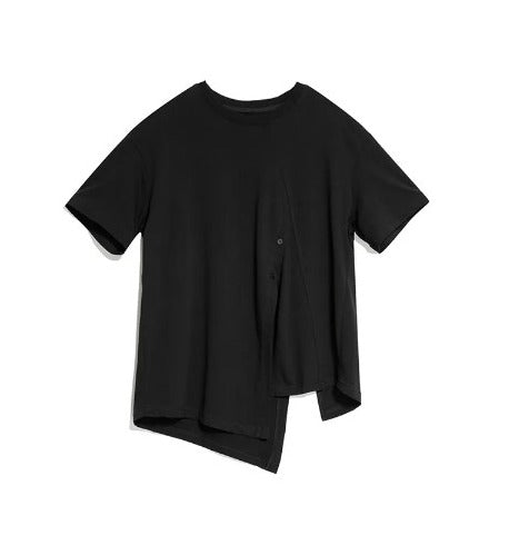 Asymmetrical casual T-shirt(G2287)