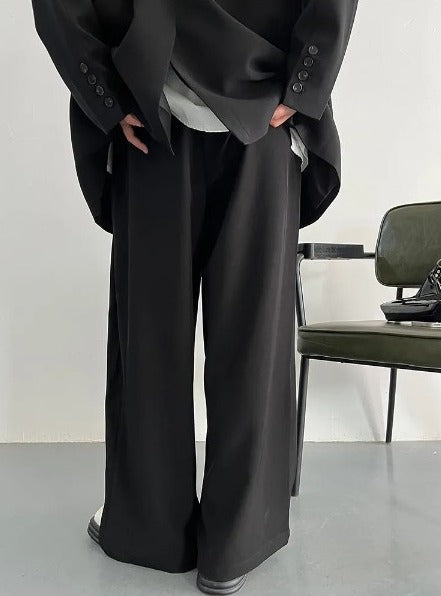 Wide pants two-piece suit(G2303)