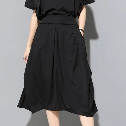 Pleated casual skirt(G2307)