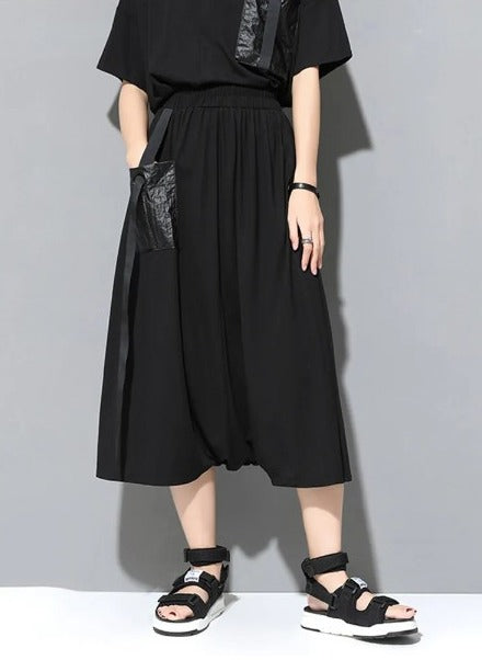 Patchwork half body skirt(G2308)