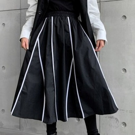 High elastic waist skirt(G2310)