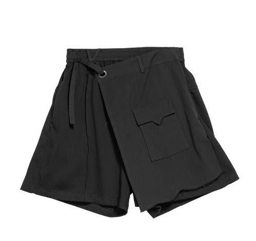 Wide leg shorts pants(G2311)