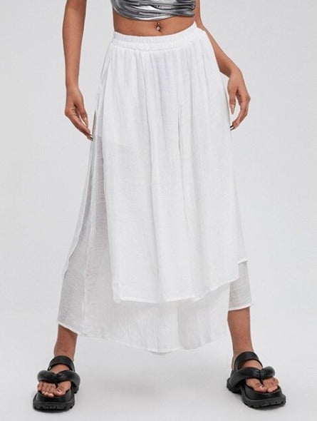 Wide leg pants(G2319)