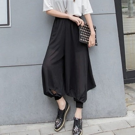 Chiffon Long Harem Pants(G2323)