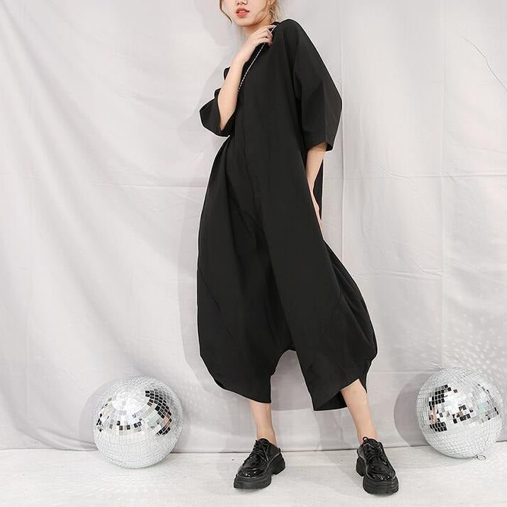 Three-quarter length jumpsuit(G1573)