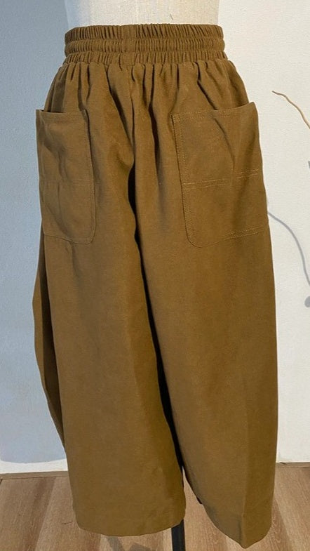 Loose wide pants(G2164)