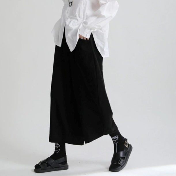 Loose wide pants(G2164)