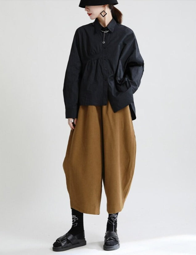 Loose wide pants(G2164)