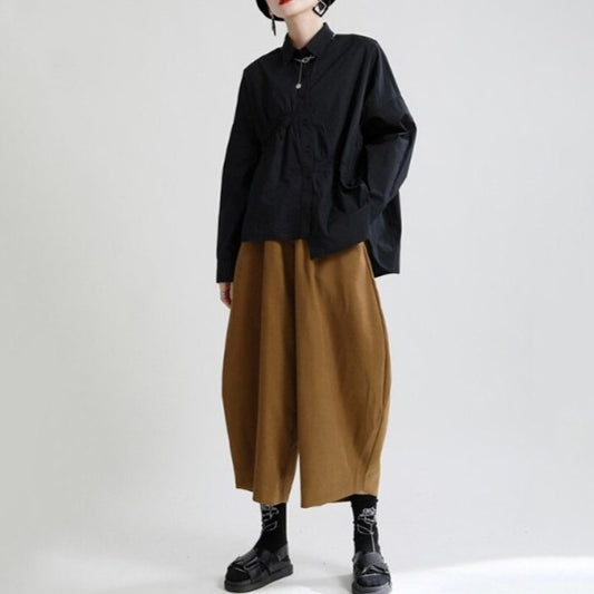 Loose wide pants(G2164)