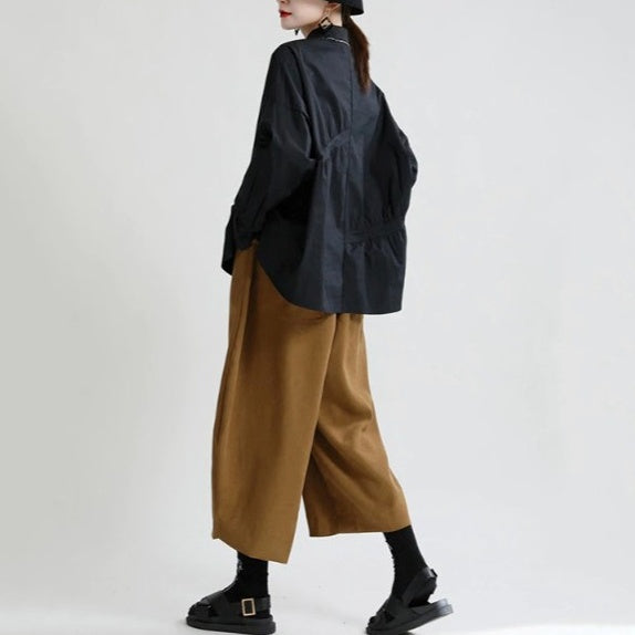 Loose wide pants(G2164)