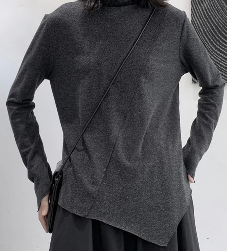 Asymmetry long sleeves（G2220）