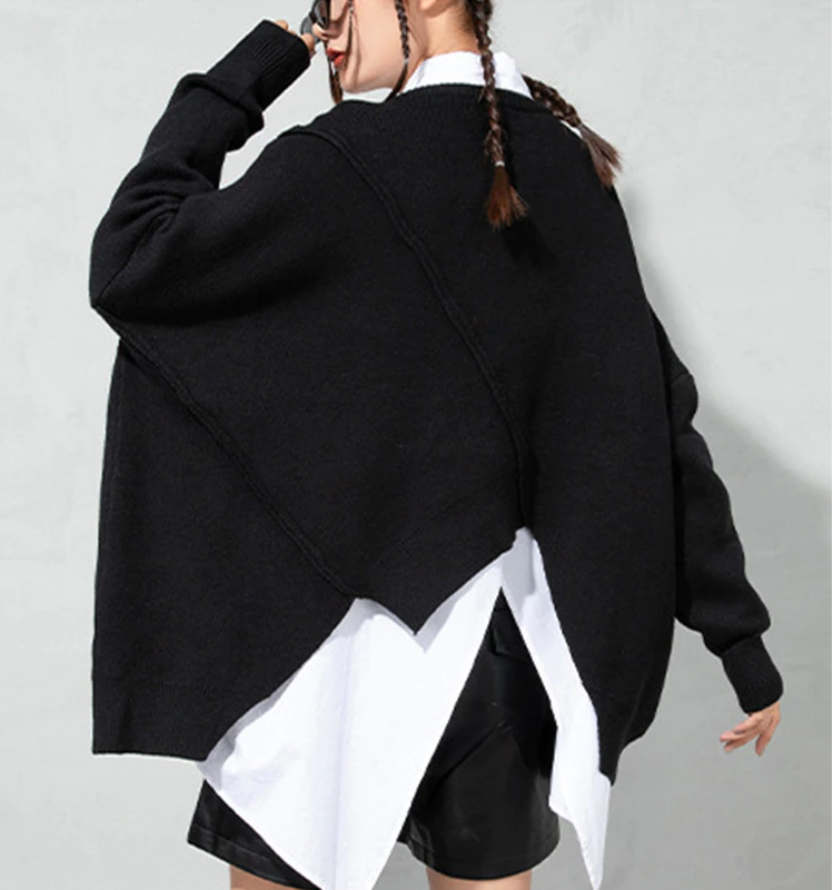 Asymmetry pullover（G2205）