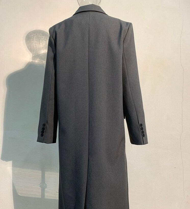 Loose fit long jacket(G2226)