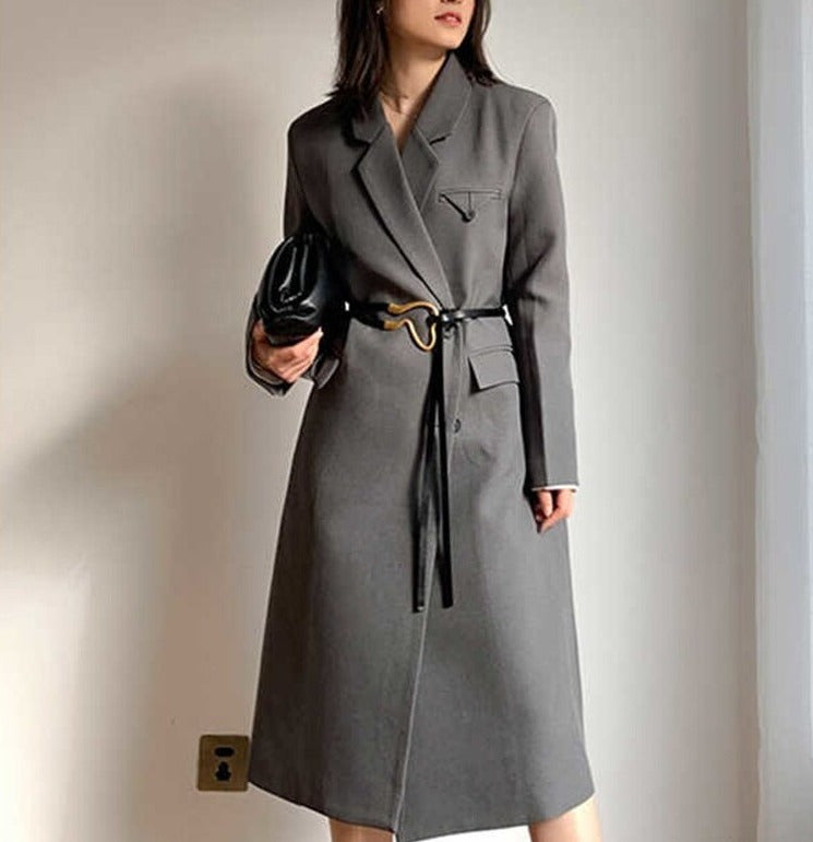 Loose fit long jacket(G2226)