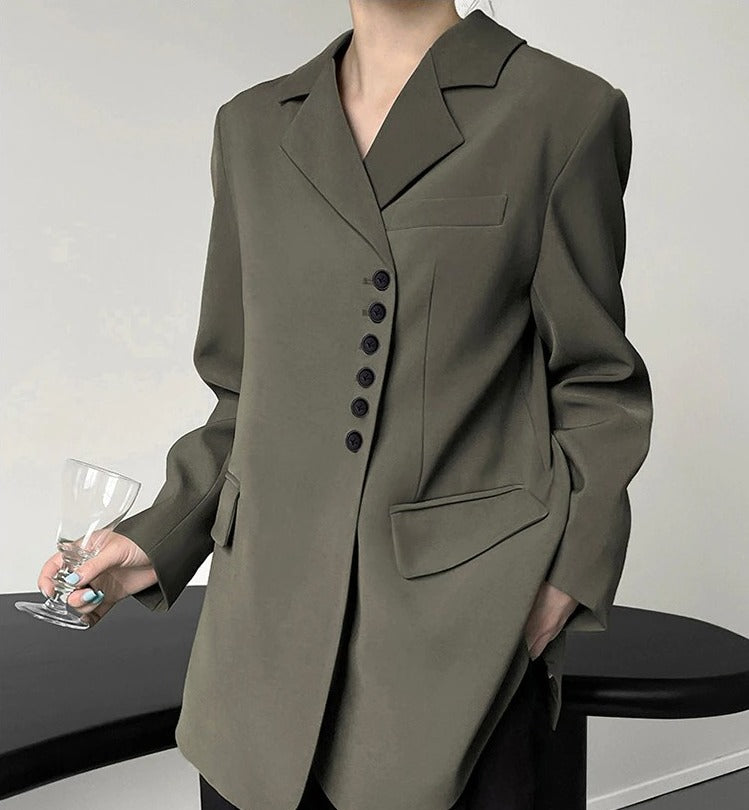 Elegant button jacket(G2227)