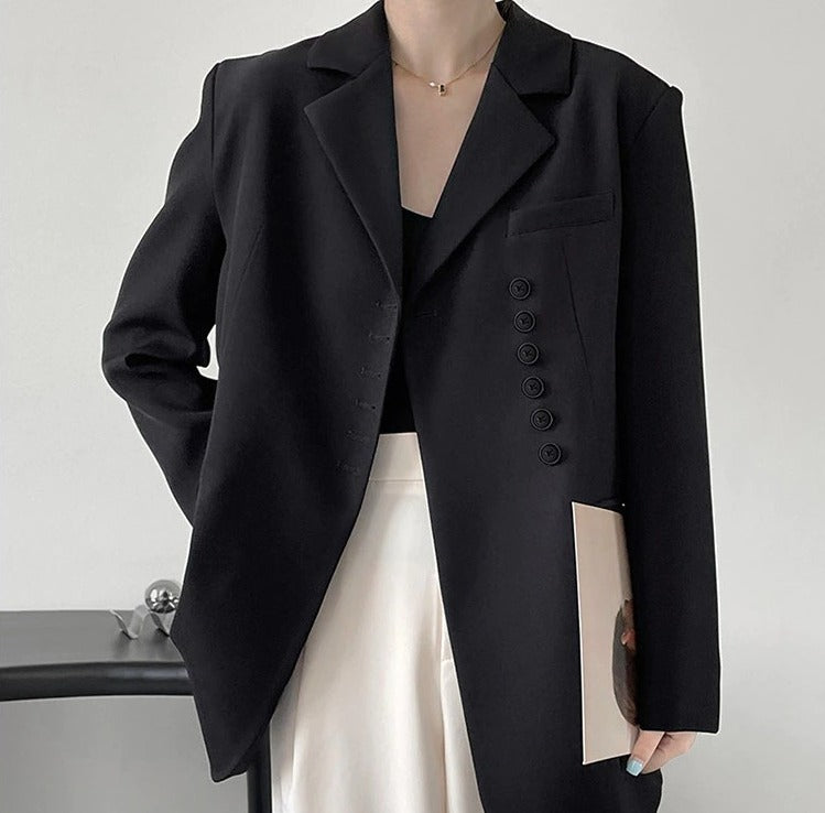 Elegant button jacket(G2227)