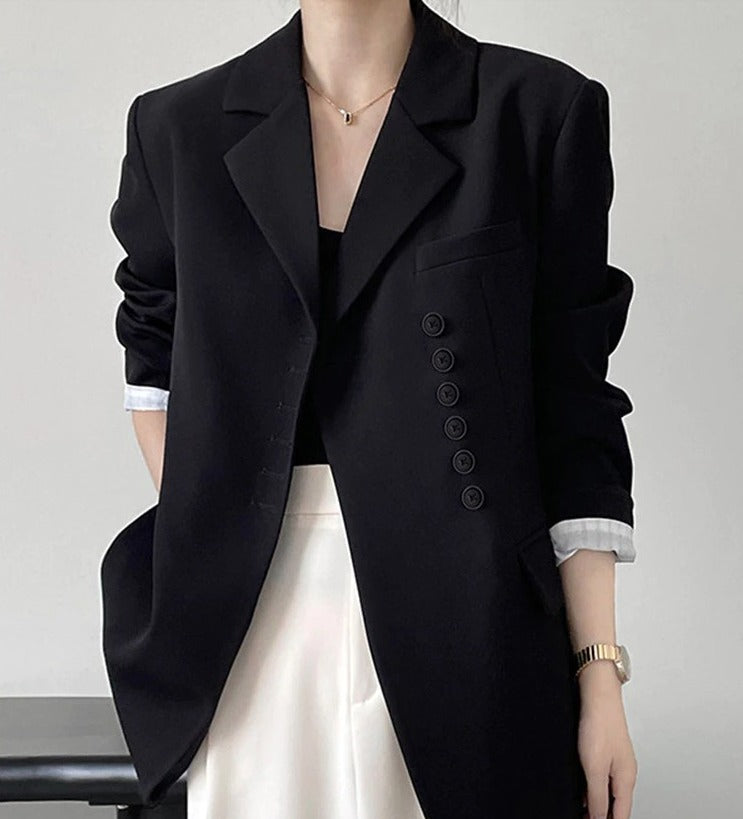 Elegant button jacket(G2227)