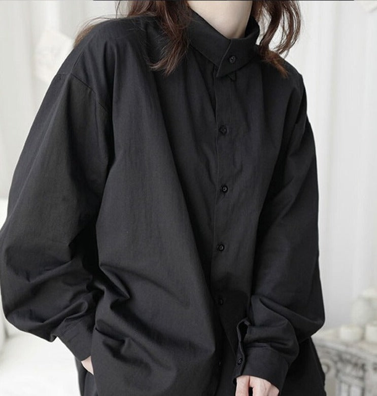 Large size casual blouse(G2243)