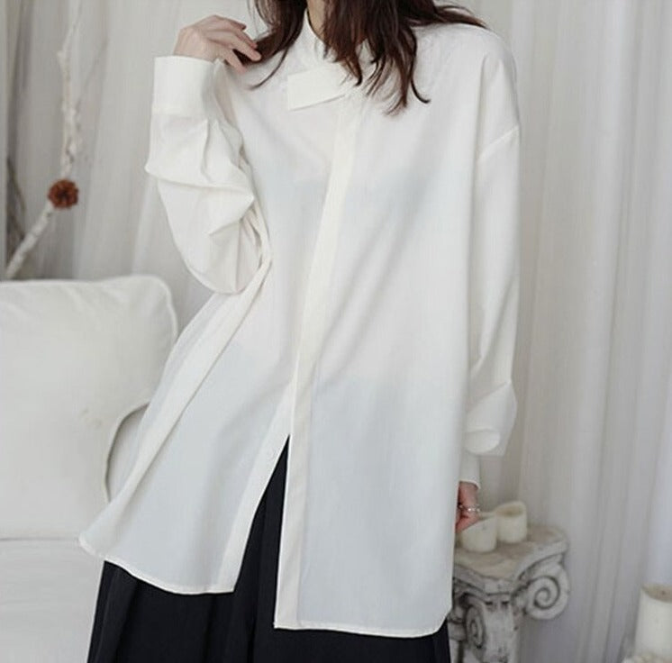 Stand collar blouse(G2244)