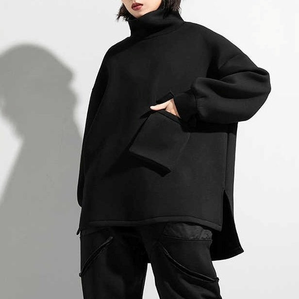 Large pocket turtleneck(G2261)