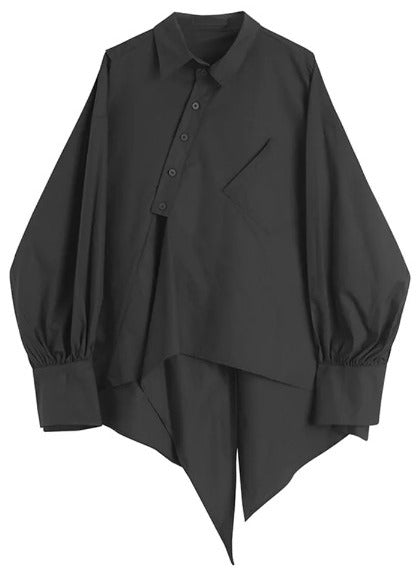 Asymmetry big shirt(G2272)