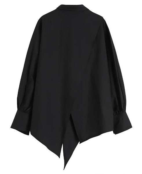 Asymmetry big shirt(G2272)