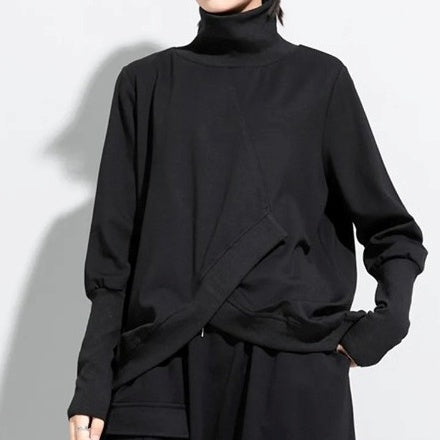 Turtleneck long sleeve T-shirt(G2278)