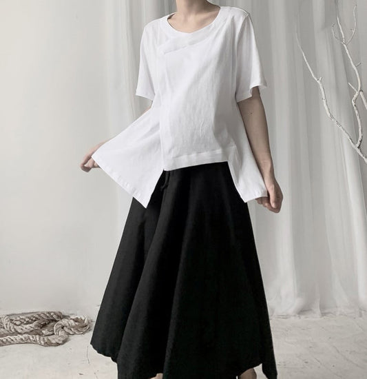 Asymmetric shirt (G1377)