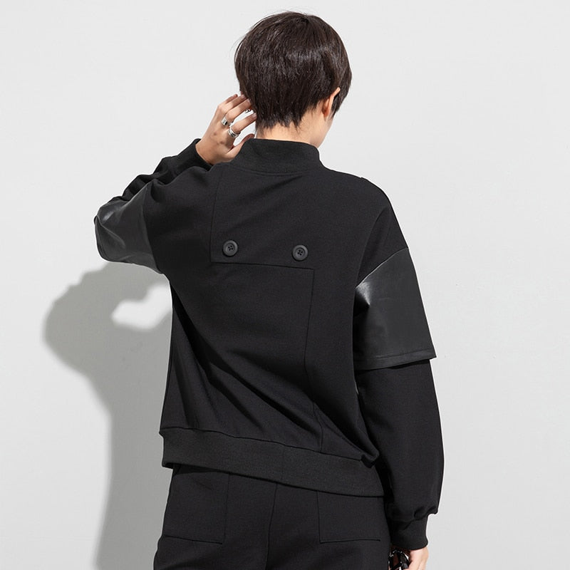 Leather point long sleeves (G1504)