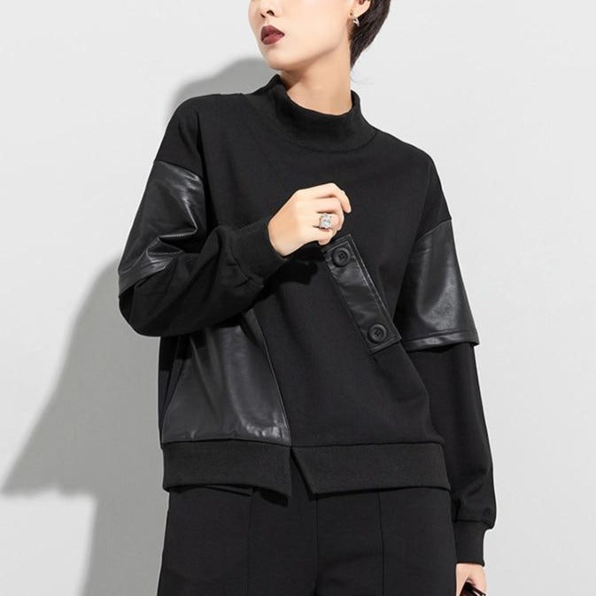 Leather point long sleeves (G1504)