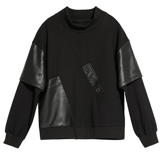 Leather point long sleeves (G1504)