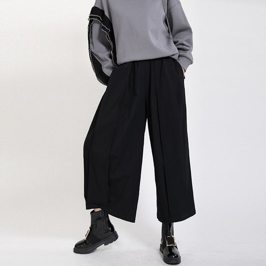 Drape wide pants(G1610)