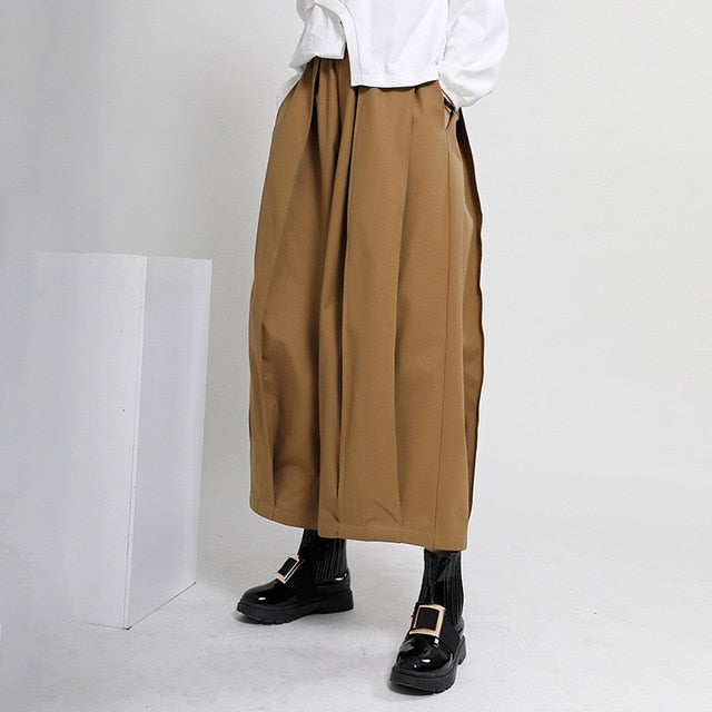 Drape wide pants(G1610)