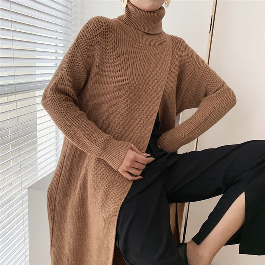 Vent long sweater (G1538)