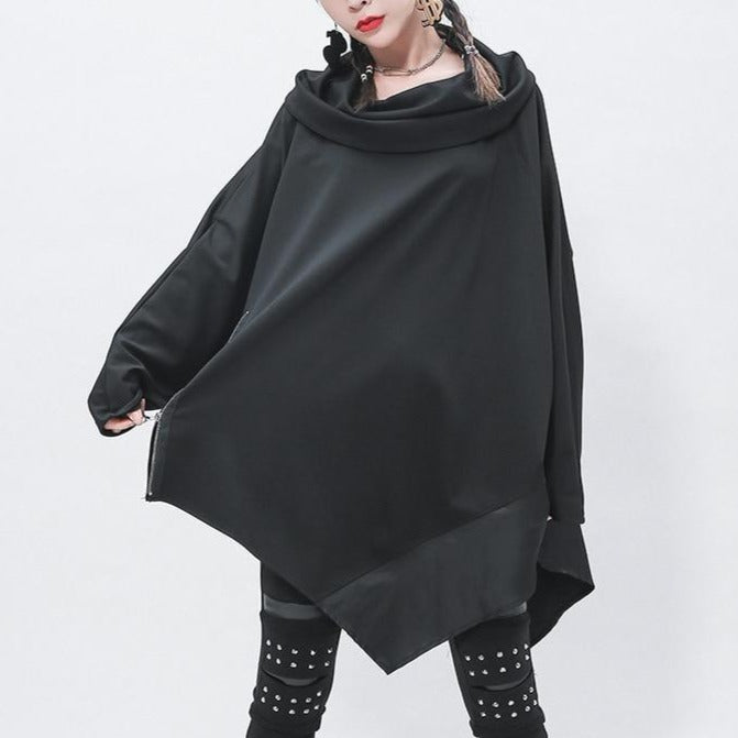 Asymmetric sweat shirt (G1408)