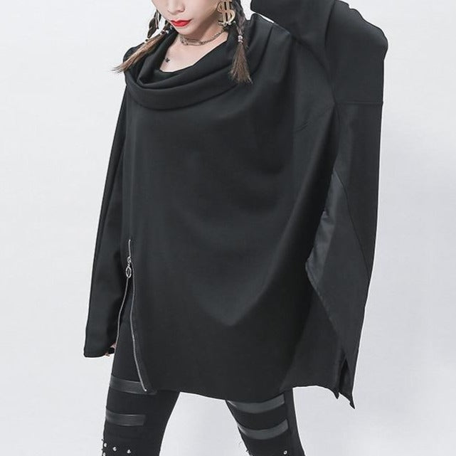 Asymmetric sweat shirt (G1408)