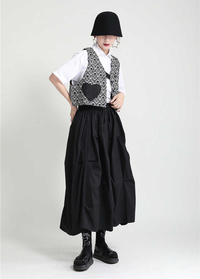 Casual long skirt(G1717)