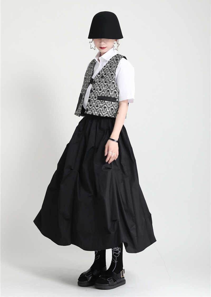 Casual long skirt(G1717)