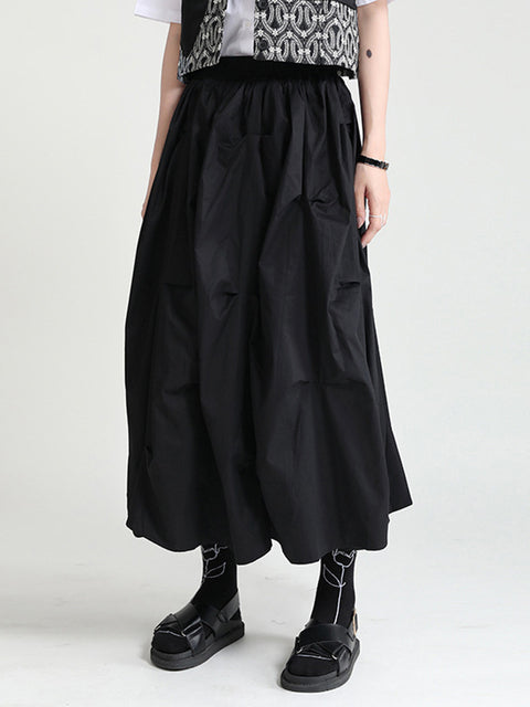 Casual long skirt(G1717)