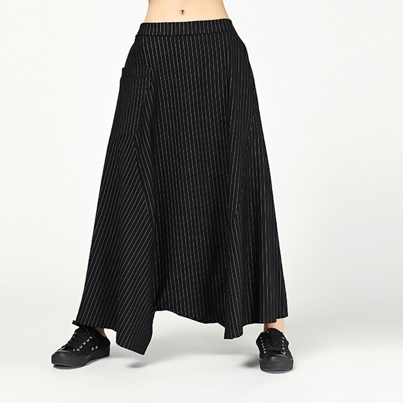 Stripe big harem pants(G1644)