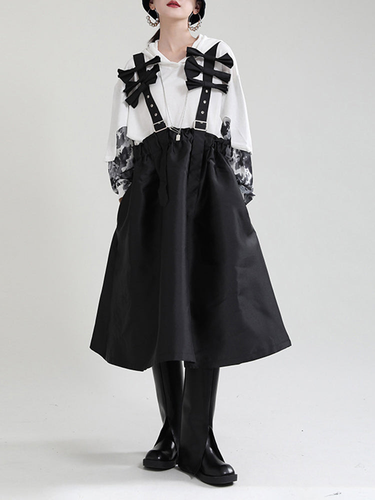 Ribbon jumper skirt(G1774)