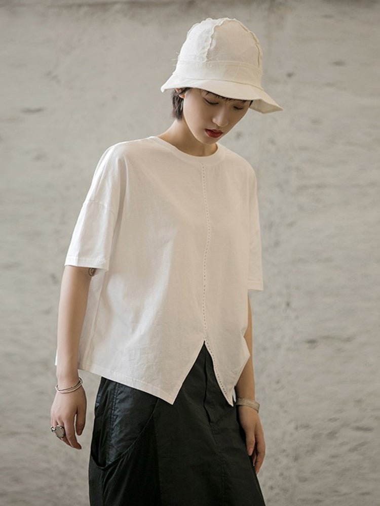 Asymmetry big T-shirt(G1622)