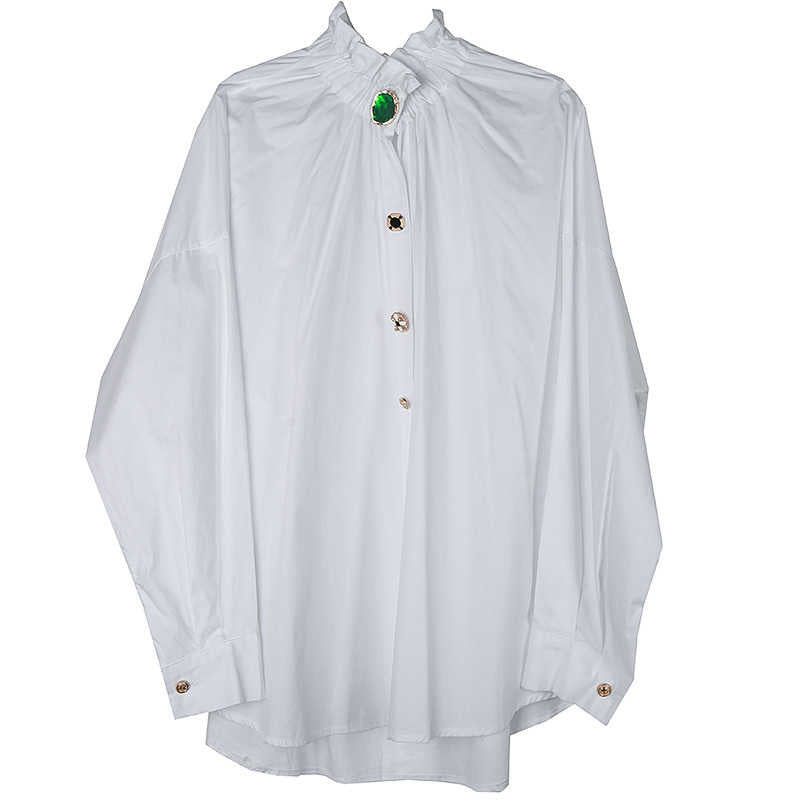 Big button blouse(G1669)