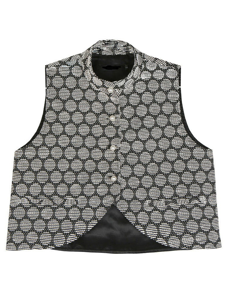 Jacquard vest (G1736)