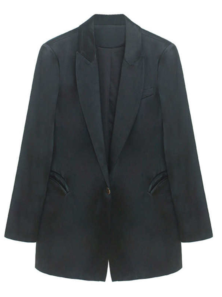 Single button blazer long sleeve(G2051)