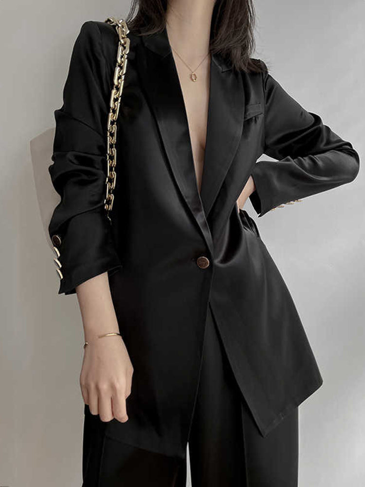 Single button blazer long sleeve(G2051)