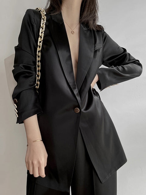 Single button blazer long sleeve(G2051)