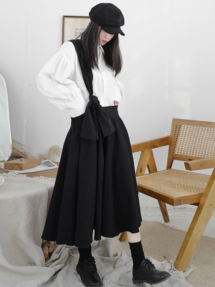 High waist pleated skirt(G2056)