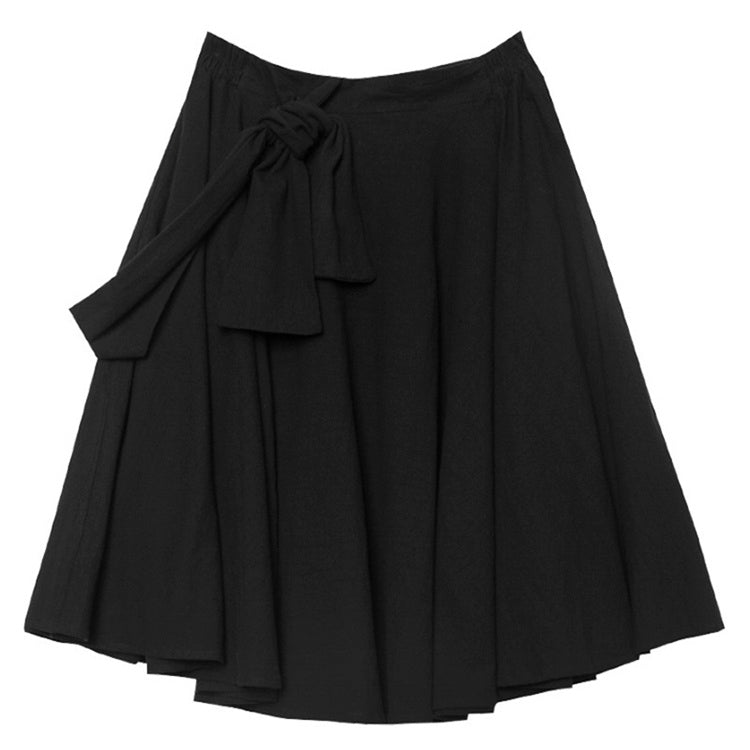 High waist pleated skirt(G2056)