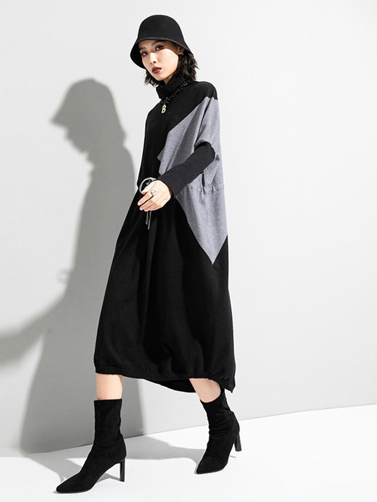Knitting Big Size Dress（G2071）